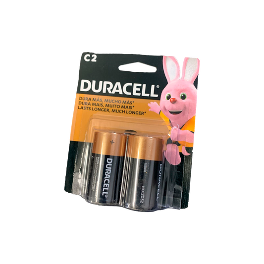 Pilhas Duracell tamanho C Média